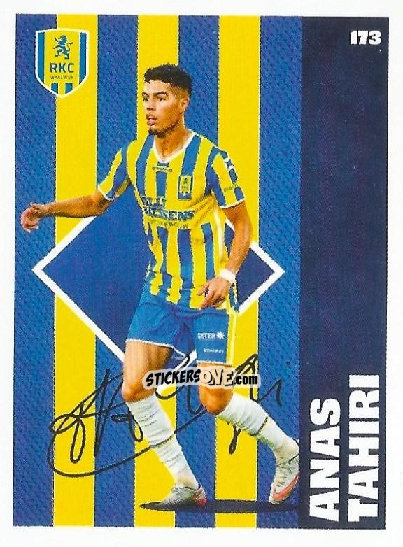 Cromo Anas Tahiri - Eredivisie Onze Voetbal helden 2021 n. 173 - Albert Heijn
