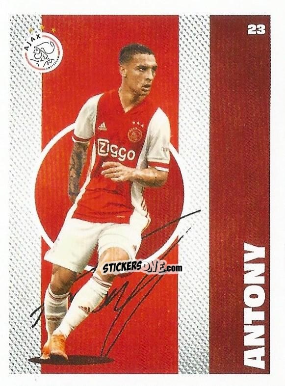 Cromo Antony - Eredivisie Onze Voetbal helden 2021 n. 23 - Albert Heijn
