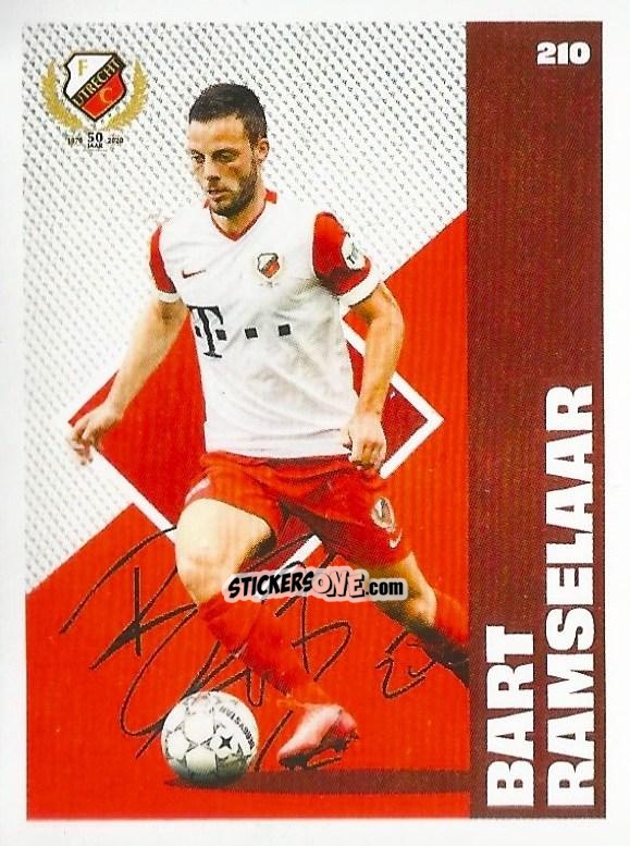 Sticker Bart Ramselaar - Eredivisie Onze Voetbal helden 2021 n. 210 - Albert Heijn
