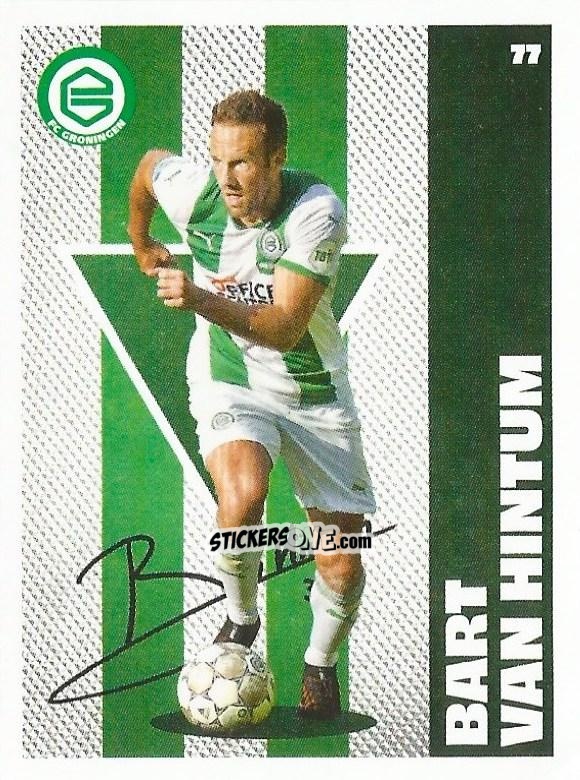 Figurina Bart van Hintum - Eredivisie Onze Voetbal helden 2021 n. 77 - Albert Heijn
