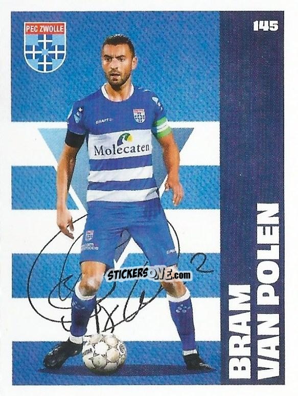 Sticker Bram van Polen - Eredivisie Onze Voetbal helden 2021 n. 145 - Albert Heijn
