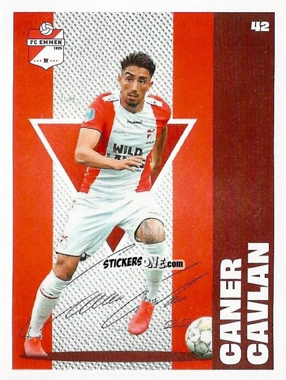 Sticker Caner Cavlan - Eredivisie Onze Voetbal helden 2021 n. 42 - Albert Heijn
