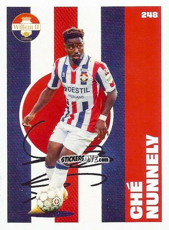 Figurina Ché Nunnely - Eredivisie Onze Voetbal helden 2021 n. 248 - Albert Heijn
