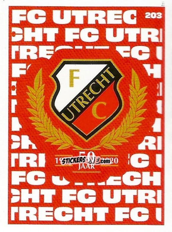 Sticker Club Badge - Eredivisie Onze Voetbal helden 2021 n. 203 - Albert Heijn
