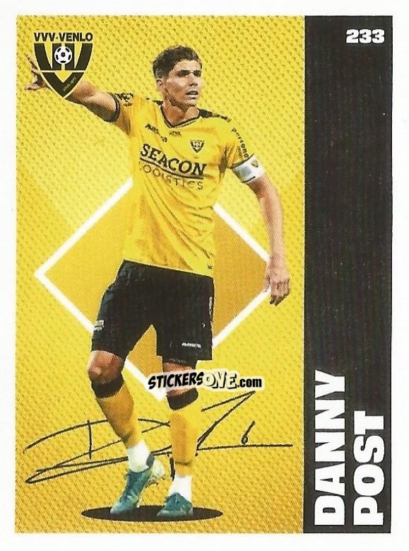 Sticker Danny Post - Eredivisie Onze Voetbal helden 2021 n. 233 - Albert Heijn
