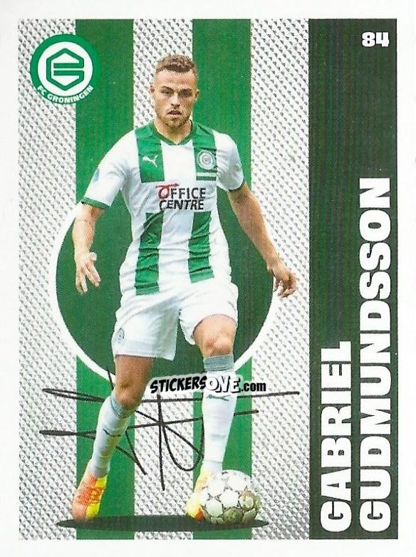 Figurina Gabriel Gudmundsson - Eredivisie Onze Voetbal helden 2021 n. 84 - Albert Heijn
