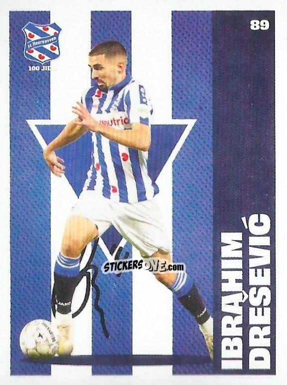 Cromo Ibrahim Dresevic - Eredivisie Onze Voetbal helden 2021 n. 89 - Albert Heijn
