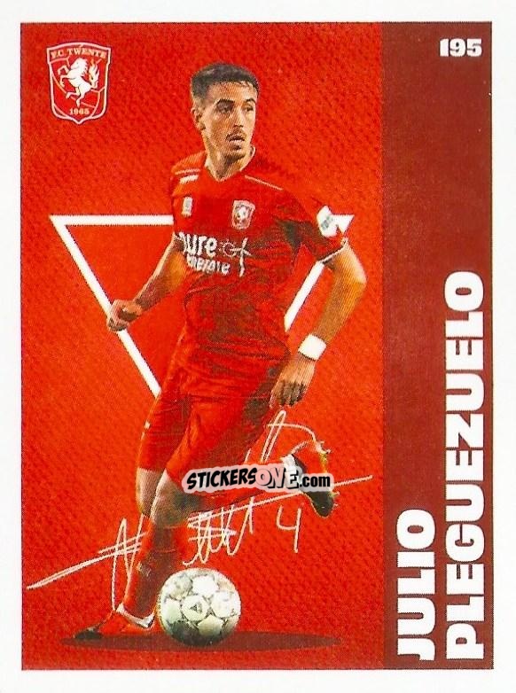 Sticker Julio Plegezuelo - Eredivisie Onze Voetbal helden 2021 n. 195 - Albert Heijn
