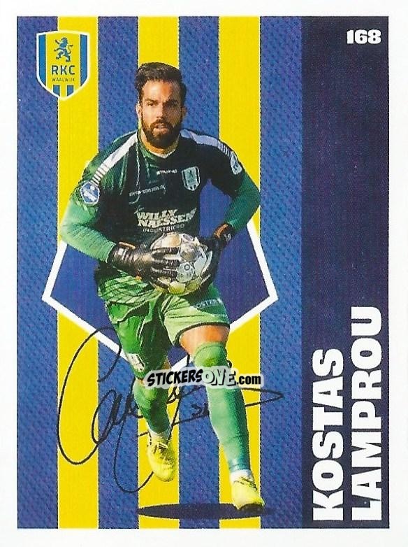 Cromo Kostas Lamprou - Eredivisie Onze Voetbal helden 2021 n. 168 - Albert Heijn
