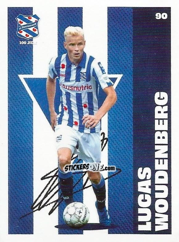 Cromo Lucas Woudenberg - Eredivisie Onze Voetbal helden 2021 n. 90 - Albert Heijn
