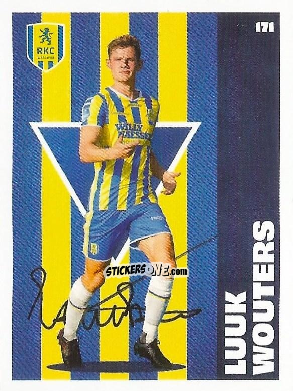 Cromo Luuk Wouters - Eredivisie Onze Voetbal helden 2021 n. 171 - Albert Heijn
