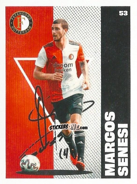 Cromo Marcos Senesi - Eredivisie Onze Voetbal helden 2021 n. 53 - Albert Heijn
