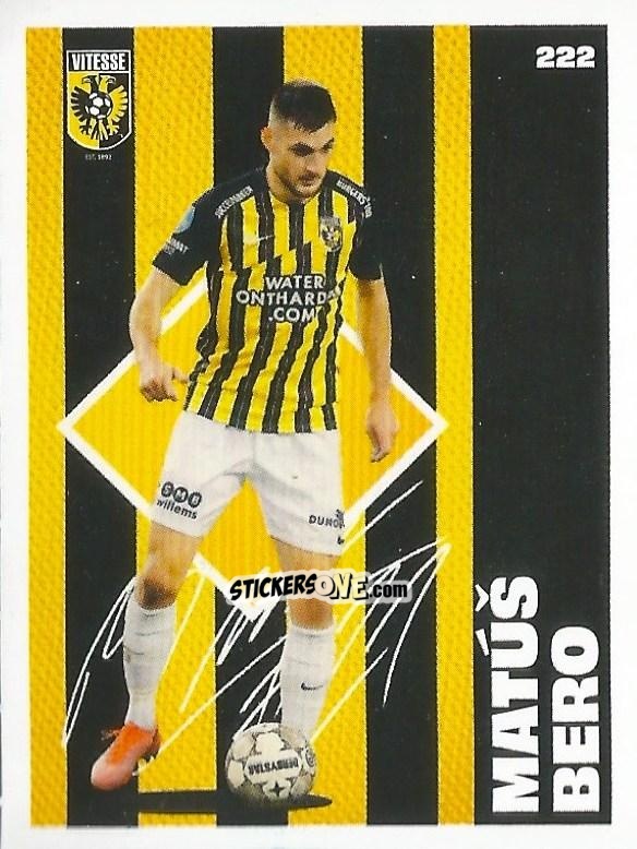Sticker Matús Bero - Eredivisie Onze Voetbal helden 2021 n. 222 - Albert Heijn
