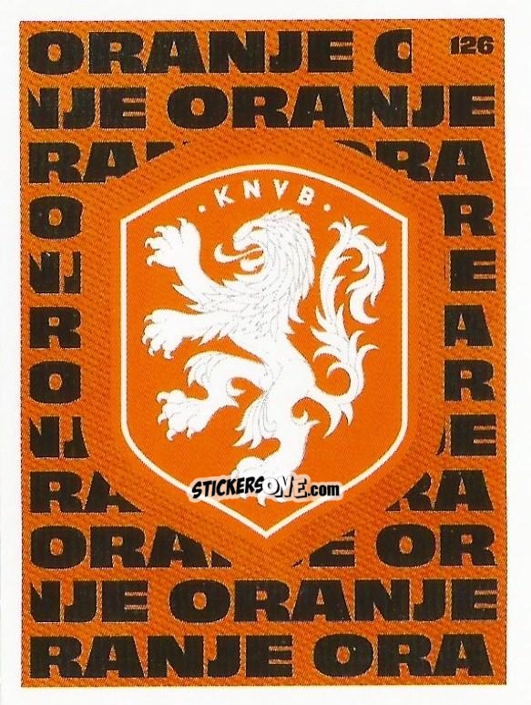 Cromo Men's National Team Badge - Eredivisie Onze Voetbal helden 2021 n. 126 - Albert Heijn
