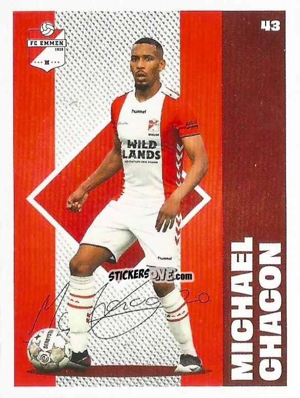 Figurina Michael Chacon - Eredivisie Onze Voetbal helden 2021 n. 43 - Albert Heijn
