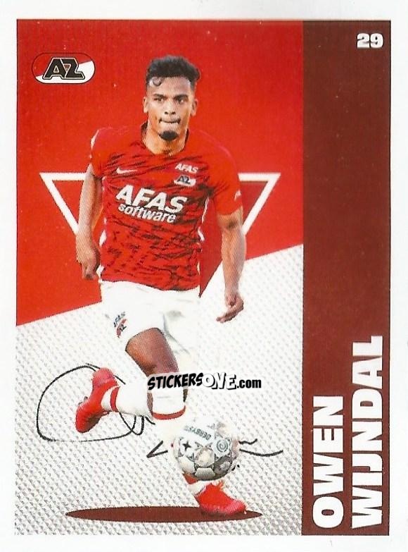 Sticker Owen Wijndal - Eredivisie Onze Voetbal helden 2021 n. 29 - Albert Heijn
