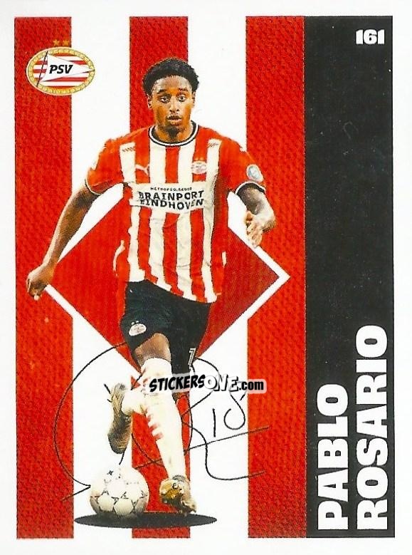 Sticker Pablo Rosario - Eredivisie Onze Voetbal helden 2021 n. 161 - Albert Heijn
