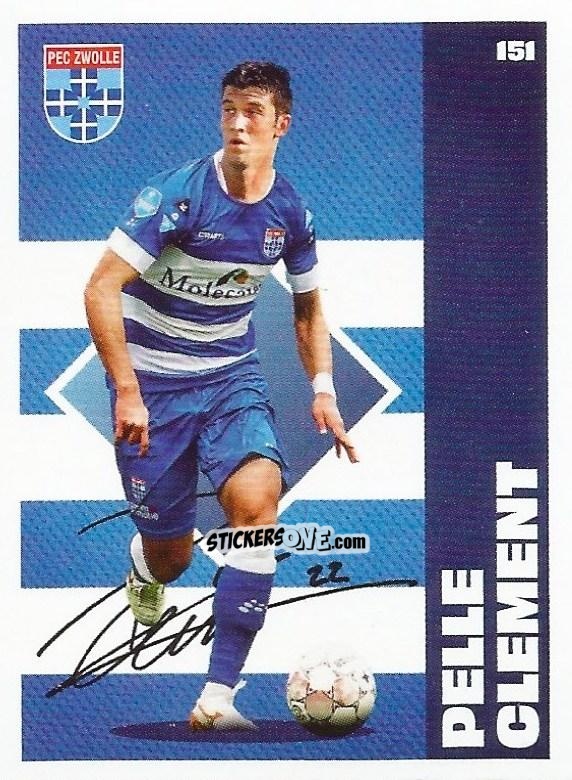 Sticker Pelle Clement - Eredivisie Onze Voetbal helden 2021 n. 151 - Albert Heijn
