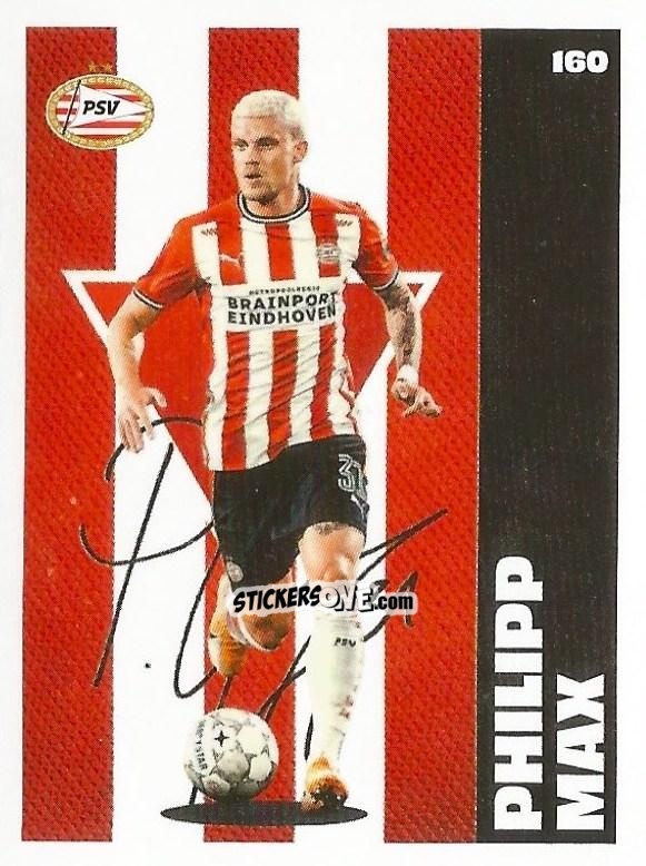 Sticker Philipp Max - Eredivisie Onze Voetbal helden 2021 n. 160 - Albert Heijn
