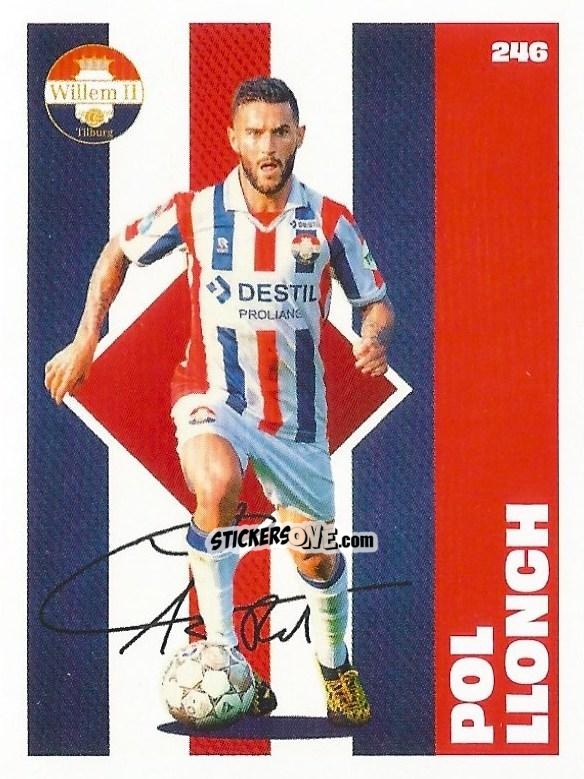 Figurina Pol Llonch - Eredivisie Onze Voetbal helden 2021 n. 246 - Albert Heijn
