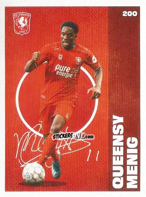 Figurina Queensy Menig - Eredivisie Onze Voetbal helden 2021 n. 200 - Albert Heijn
