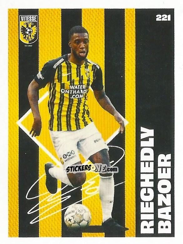 Cromo Riechedly Bazoer - Eredivisie Onze Voetbal helden 2021 n. 221 - Albert Heijn

