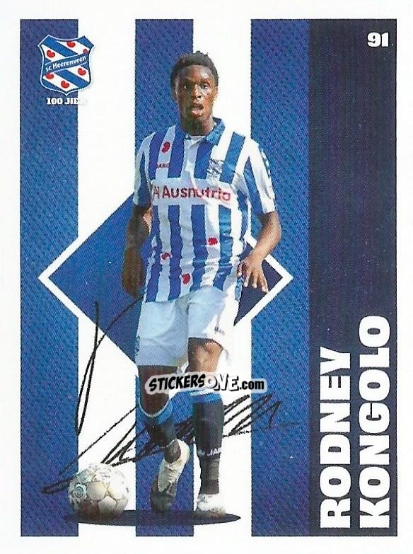 Cromo Rodney Kongolo - Eredivisie Onze Voetbal helden 2021 n. 91 - Albert Heijn
