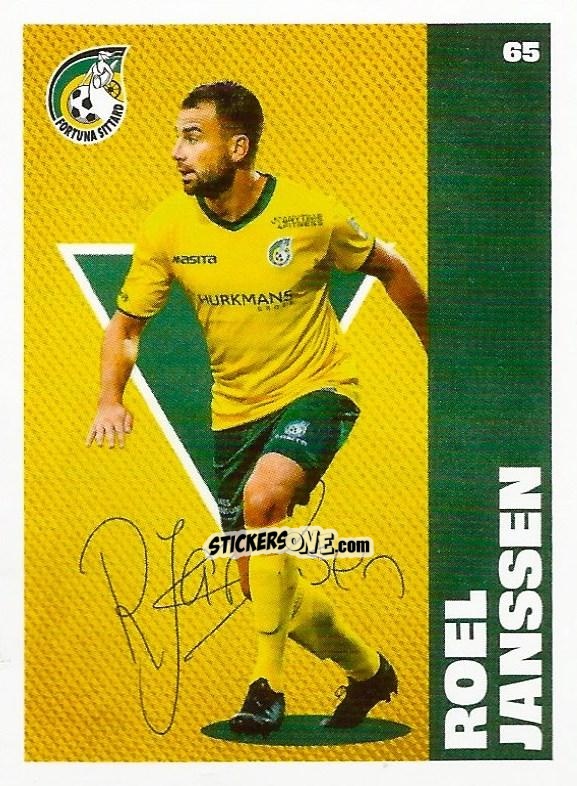 Sticker Roel Janssen - Eredivisie Onze Voetbal helden 2021 n. 65 - Albert Heijn
