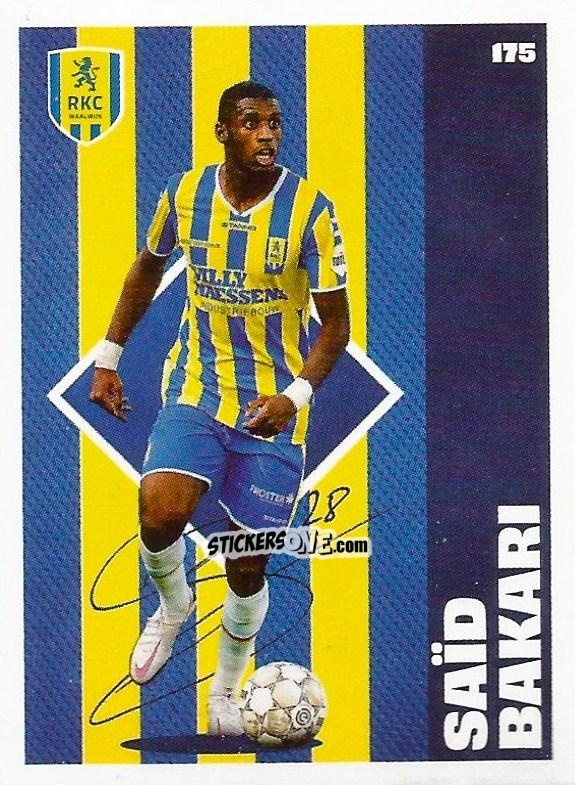 Figurina Said Bakari - Eredivisie Onze Voetbal helden 2021 n. 175 - Albert Heijn

