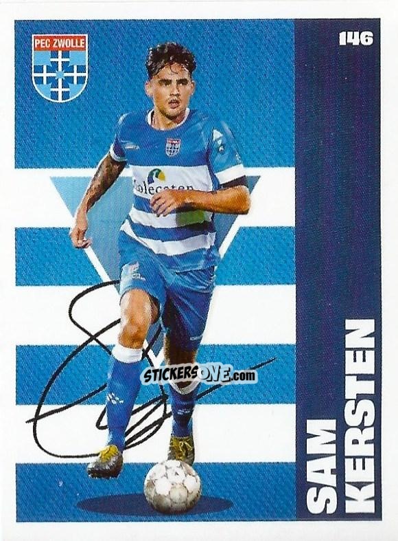 Sticker Sam Kersten - Eredivisie Onze Voetbal helden 2021 n. 146 - Albert Heijn
