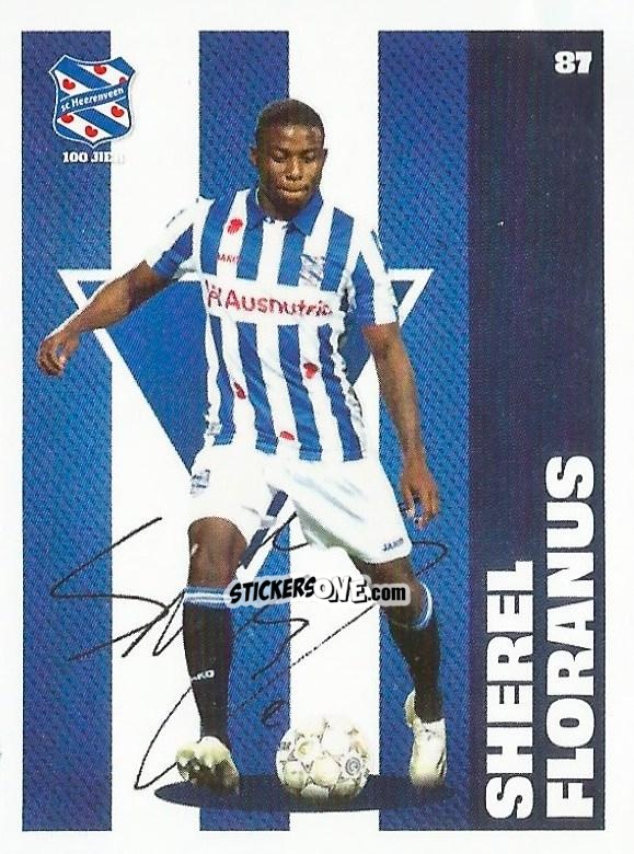 Cromo Sherel Floranus - Eredivisie Onze Voetbal helden 2021 n. 87 - Albert Heijn
