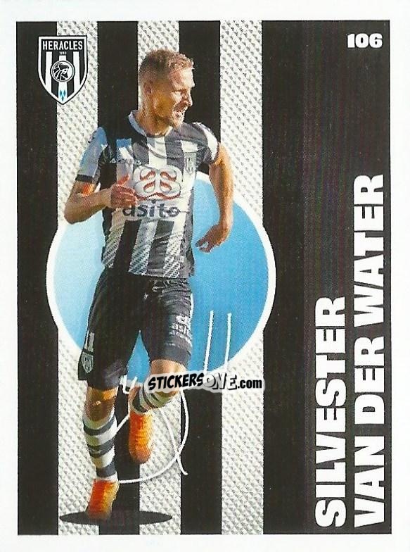 Sticker Silvester van der Water - Eredivisie Onze Voetbal helden 2021 n. 106 - Albert Heijn
