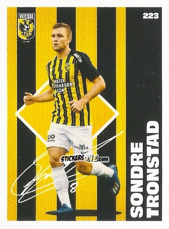 Sticker Sondre Tronstad - Eredivisie Onze Voetbal helden 2021 n. 223 - Albert Heijn
