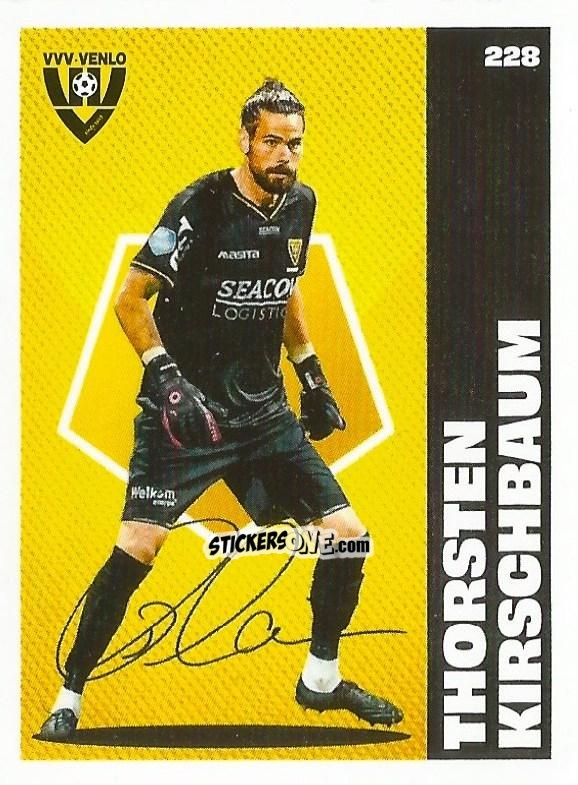Sticker Thorsten Kirschbaum - Eredivisie Onze Voetbal helden 2021 n. 228 - Albert Heijn

