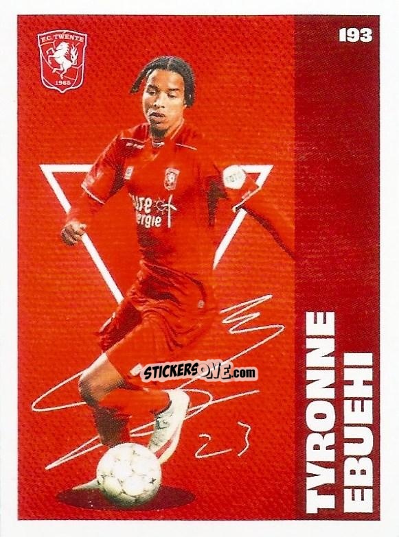 Figurina Tyronne Ebuehi - Eredivisie Onze Voetbal helden 2021 n. 193 - Albert Heijn
