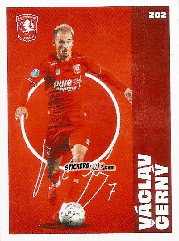 Sticker Vaclav Cerny - Eredivisie Onze Voetbal helden 2021 n. 202 - Albert Heijn
