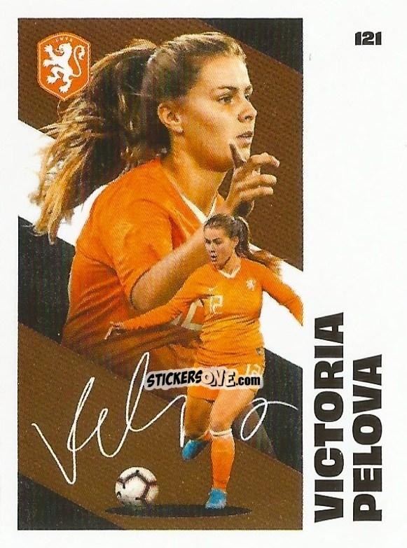 Figurina Victoria Pelova - Eredivisie Onze Voetbal helden 2021 n. 121 - Albert Heijn

