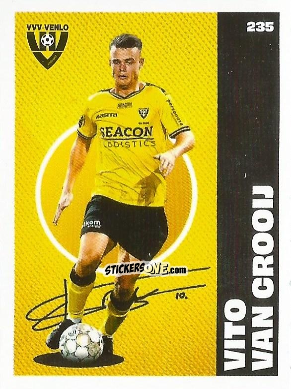 Sticker Vito van Crooij - Eredivisie Onze Voetbal helden 2021 n. 235 - Albert Heijn
