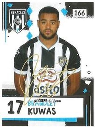 Cromo Brandley Kuwas - Eredivisie Voetbal plaatjes 2019 n. 166 - Albert Heijn
