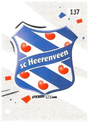 Cromo Club Badge - Eredivisie Voetbal plaatjes 2019 n. 137 - Albert Heijn
