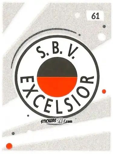 Sticker Club Badge - Eredivisie Voetbal plaatjes 2019 n. 61 - Albert Heijn
