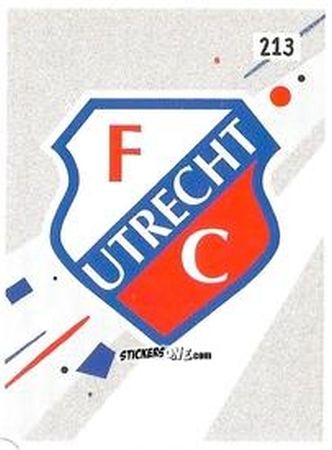 Sticker Club Badge - Eredivisie Voetbal plaatjes 2019 n. 213 - Albert Heijn
