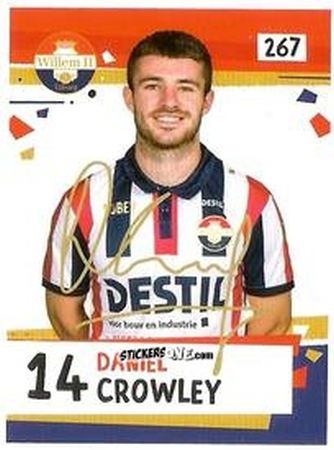 Figurina Daniel Crowley - Eredivisie Voetbal plaatjes 2019 n. 267 - Albert Heijn
