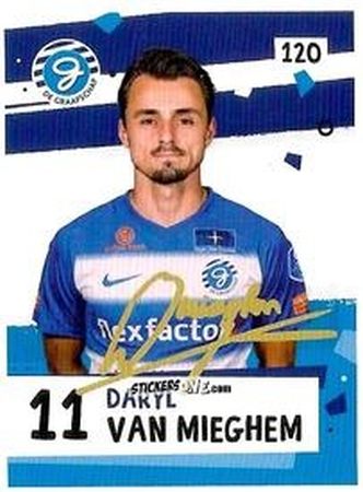 Sticker Daryl van Mieghem - Eredivisie Voetbal plaatjes 2019 n. 120 - Albert Heijn
