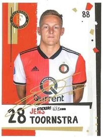 Cromo Jens Toornstra - Eredivisie Voetbal plaatjes 2019 n. 88 - Albert Heijn
