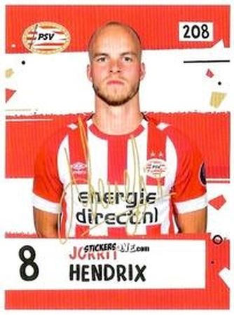 Figurina Jorrit Hendrix - Eredivisie Voetbal plaatjes 2019 n. 208 - Albert Heijn
