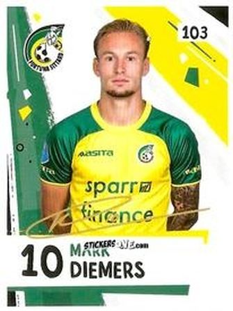 Sticker Mark Diemers - Eredivisie Voetbal plaatjes 2019 n. 103 - Albert Heijn
