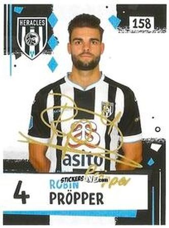 Cromo Robin Pröpper - Eredivisie Voetbal plaatjes 2019 n. 158 - Albert Heijn
