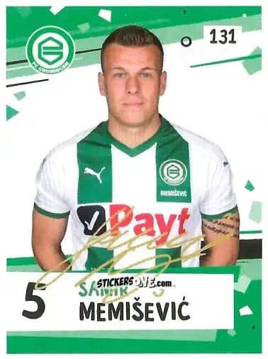 Figurina Samir Memiševic - Eredivisie Voetbal plaatjes 2019 n. 131 - Albert Heijn
