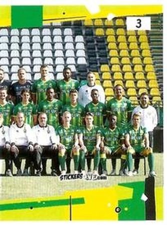 Sticker Team Photo - Eredivisie Voetbal plaatjes 2019 n. 3 - Albert Heijn
